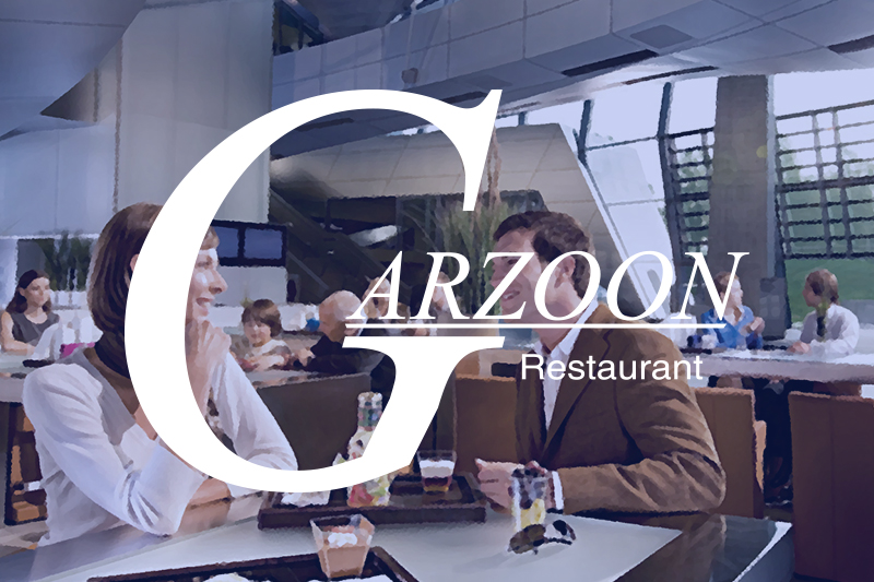 Captura de pantalla del sistema Garzoon Restaurant