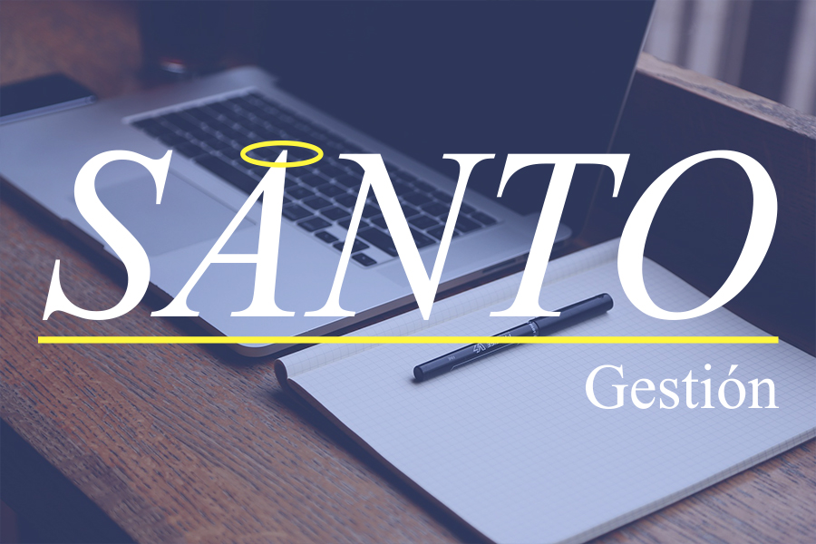 Captura de pantalla del sistema Santo Gestión